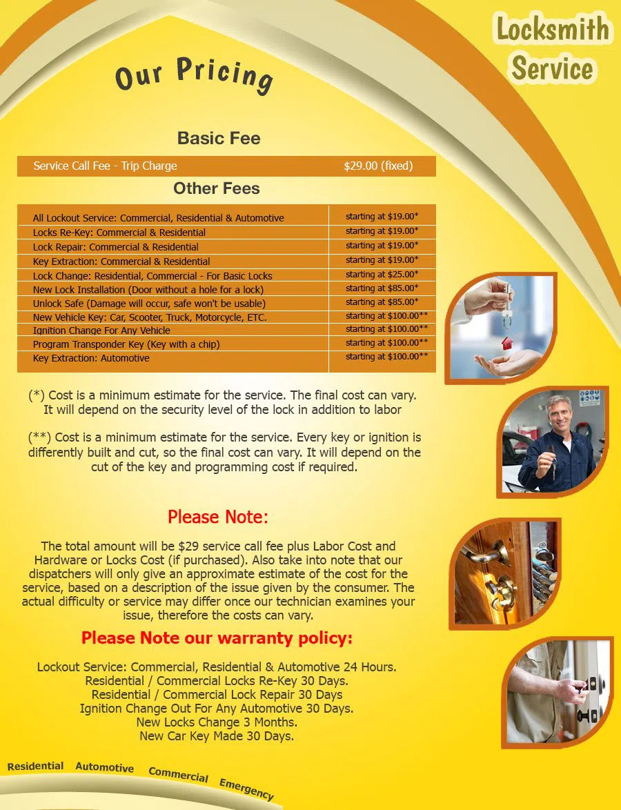 Village Locksmith Store Secaucus, NJ 201-367-1920